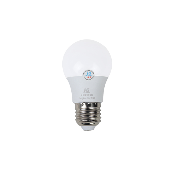 Đèn led bulb trụ thân nhựa có thiết kế đẹp mắt