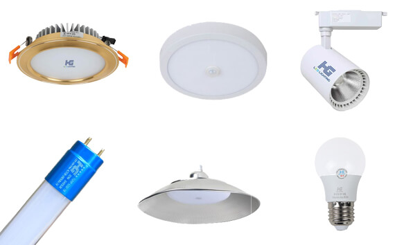 Led HG cung cấp đa dạng các sản phẩm đèn Led