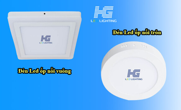 Đèn ngủ led ốp nổi thích hợp mọi loại trần