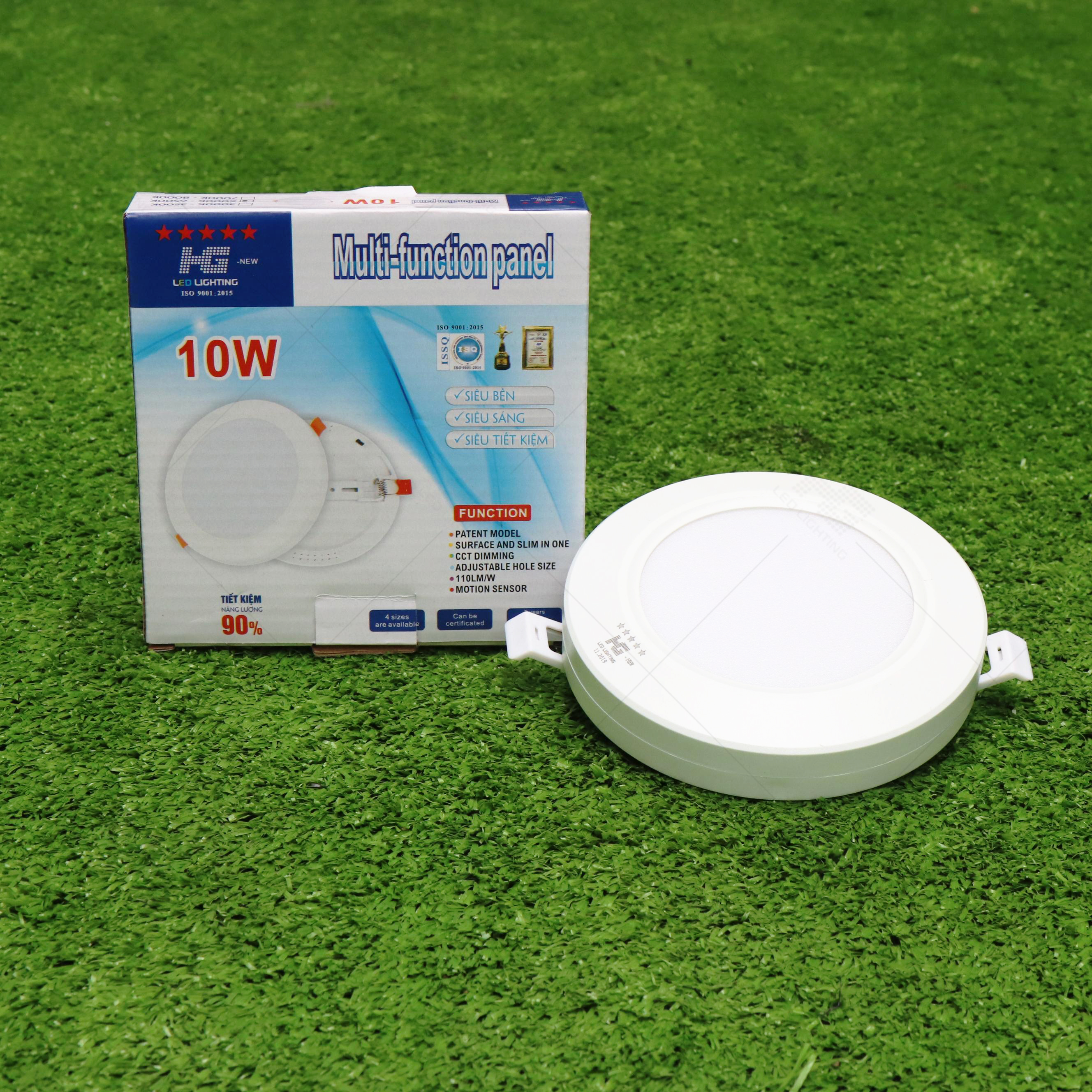 Đèn led âm ốp 10w đa năng