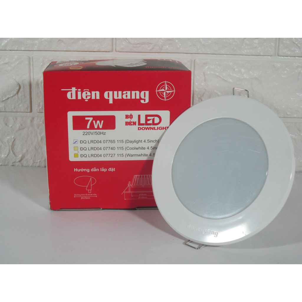 Đèn led âm trần điện quang